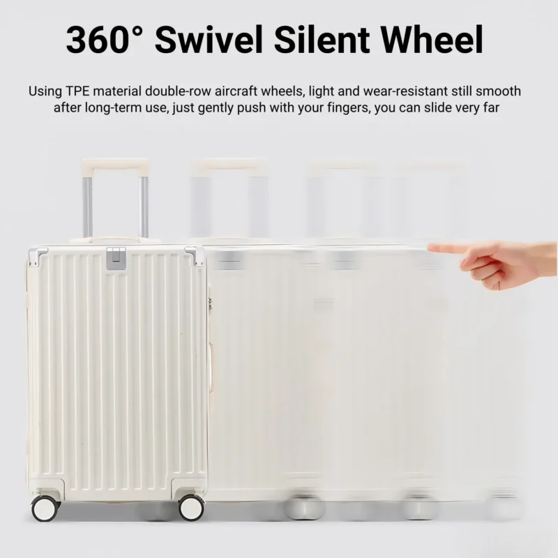 da75abc1adddea2e8d0374facee21cf6.png_2200x2200q80.png_ AVIVA Luggage 20/22/24/26/28 Inch USB Charging Cup Holder Waterproof Multifunctional Suitcase