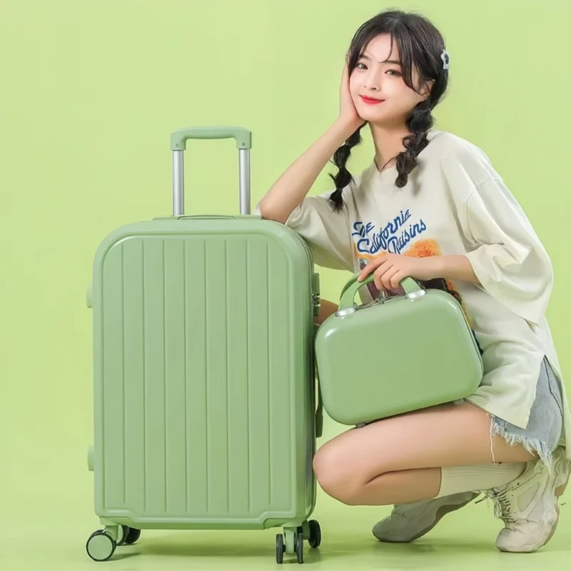 my-11134207-820l7-mfmepe72cvf153 AVIVA 20/24/28 Inche Macaron Color Fashion Hand Luggage with Combination Lock Suitcase Bag