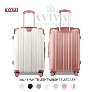 my-11134207-820la-mifjjck3nn602f AVIVA 18/20/22/24inch Luggage Travel Bag, 360° Silent universal wheels, hook up Free your hands,Combination Lock, Travel
