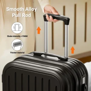 AVIVA 20/24/28 Inche Macaron Color Fashion Hand Luggage with Combination Lock Suitcase Bag